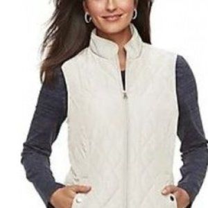 Croft & Barrow Lilac Vest